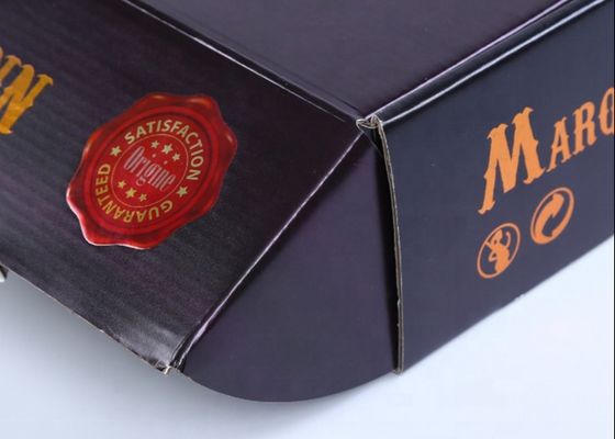 320gsm পুনর্ব্যবহারযোগ্য ফ্ল্যাটিং ম্যাট স্তরিত rugেউখেলানযুক্ত বাক্স